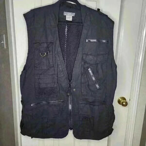 Fox Outdoor Travel Vest Fishing Hunting Camping Hiking Large Pockets